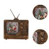 Christmas Musical Box Retro Crafts Night Light for Gifts Bookshelf Christmas