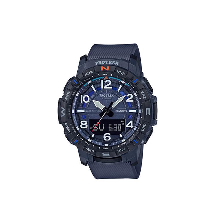 Casio Мужские часы PRO TREK Черные PRT-B50-2PR PRT-B50-2PR
