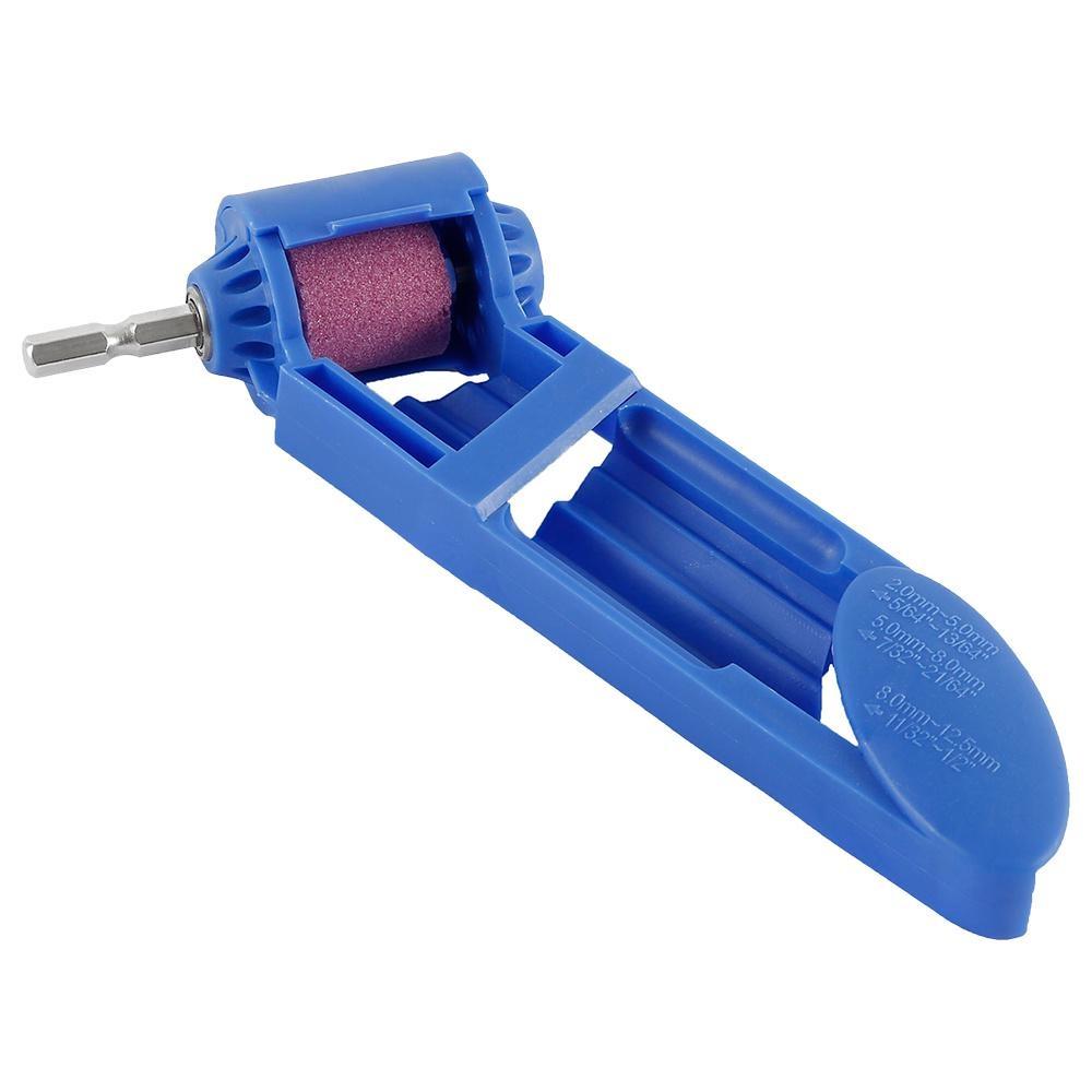 Точилка для сверл Устойчивый адаптер Прямой хвостовик Механическая шлифовальная машина для сверл Корундовый шлифовальный круг Полировальная точилка