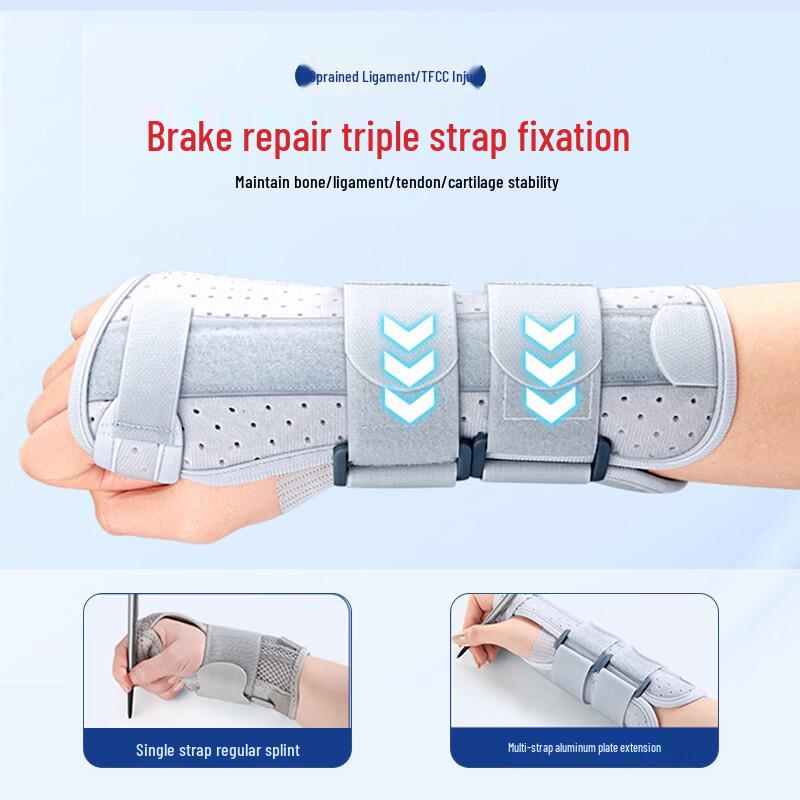 Медицинский ортез на запястье KYOLENS с двумя алюминиевыми пластинами