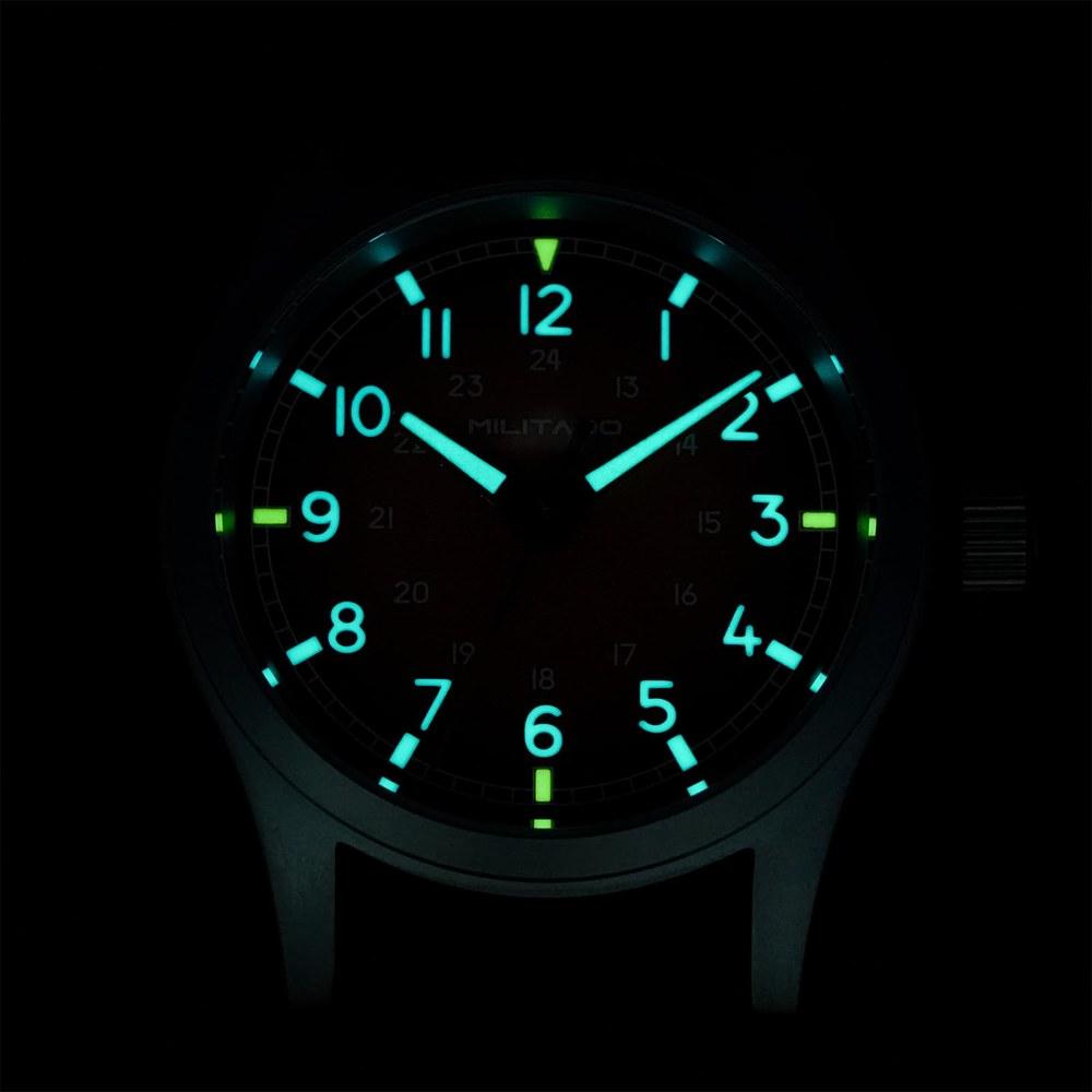 1963 Часы Militado ML05 Field Watch 38 мм VH Секундная стрелка Кварц Мужские