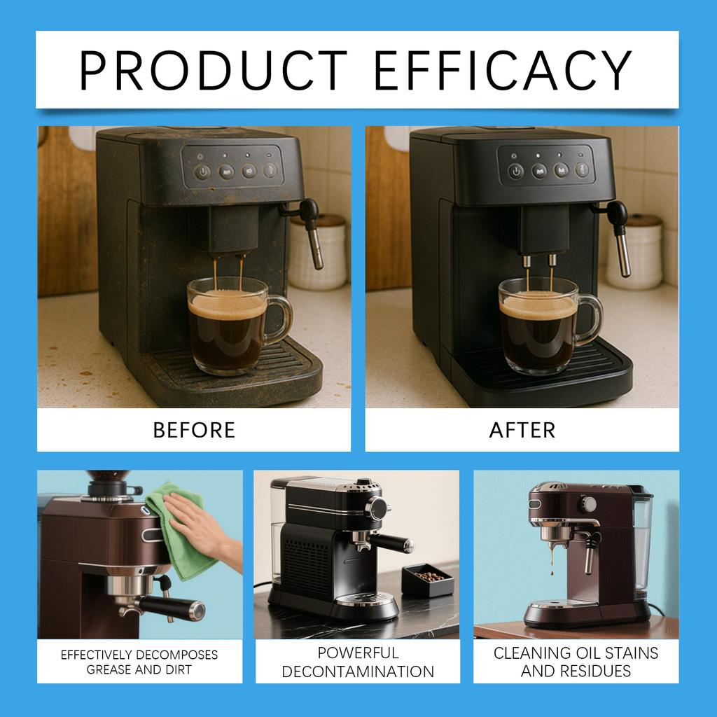 Coffee Machine Cleaning Sheet For Cleaning Scale And Stains, Stainless Steel Coffee Machine Filter Screen Cleaning Sheet.