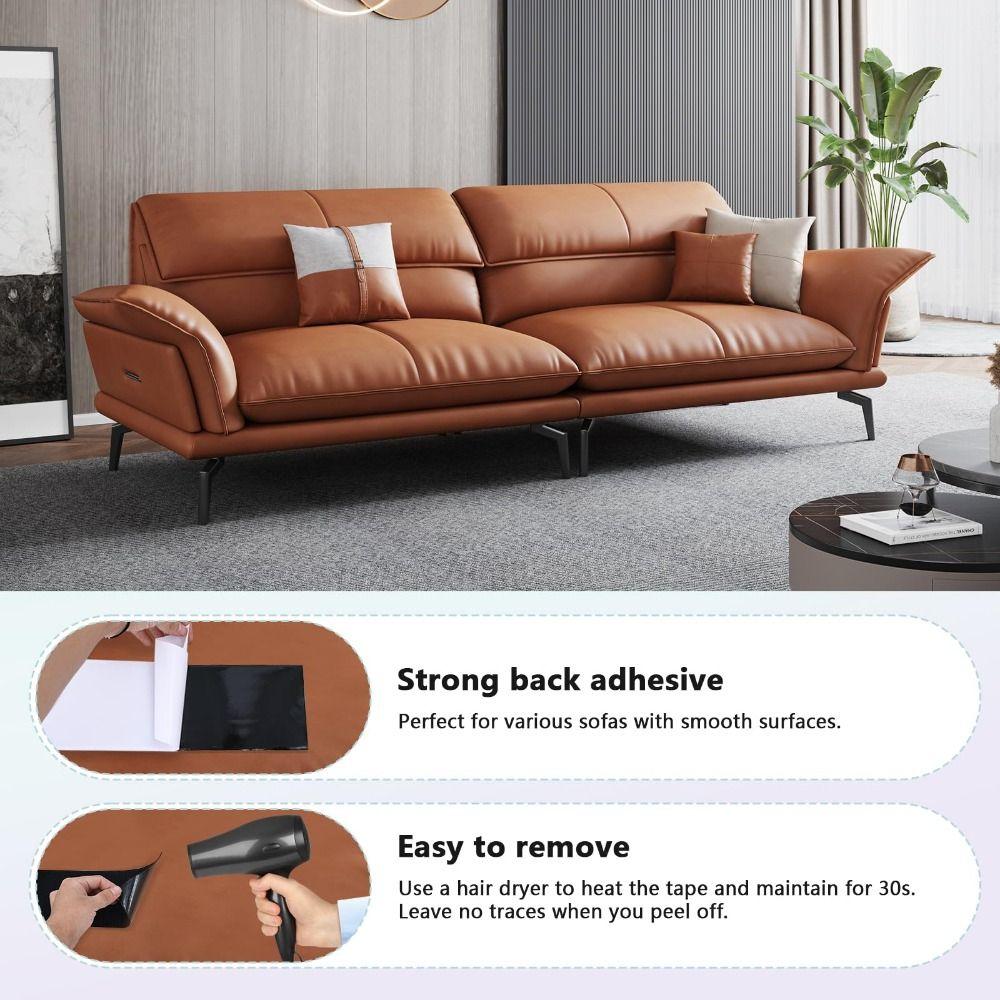 Полоски крепежной ленты шириной 10 см с клеевым слоем, черные, противоскользящий фиксатор для ковра, подушки для патио