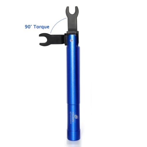 TOJOIN SMA Torque Wrench for RF Connectors, 1 Piece, 8-Inch (0.9 Nm) Opening, 8mm (5/16-Inch) SMA to 3.5mm/2.92mm Adapter Converter, Portable Wrench f