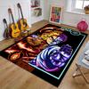 Rengoku Kyoujurou Polyester Carpet, Soft Indoor Mat for Office Chair, Living Room, Computer Desk - Decorative Home Office Rug Design