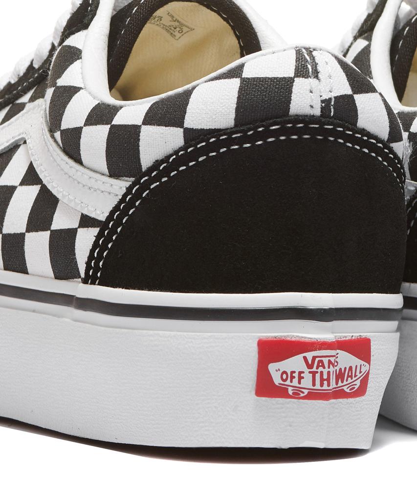 Vans Old School на платформе - (шахматная доска) черный:Белый / Vn0A3B3Uhrk1