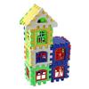Baby Kid House Building Blocks Construction Toy Plastic Magnetic Blocks Kids Toys