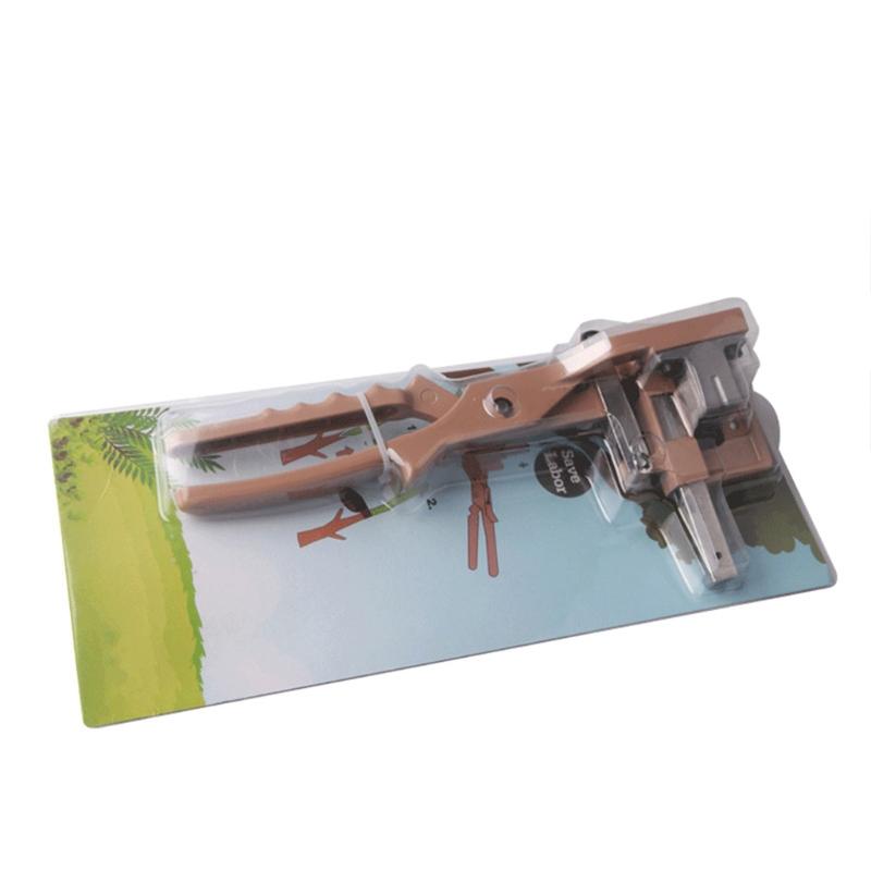 Прочный Удобный V-образный Режущий Инструмент Машина для Прививки Саженцев для Крупных Ветвей Цельнометаллический Корпус Садовые ножницы