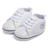 Детская дышащая обувь, парусиновая обувь, спортивные кроссовки, обувь для новорожденных, мягкая нескользящая подошва для малышей