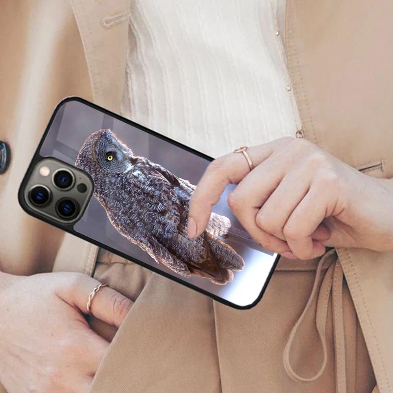 Магнитный чехол для телефона с камуфляжным рисунком совы для APPLE iPhone 17 Air 16 14 13 12 Pro Max 15 Plus Беспроводная зарядка С крышкой MagSafe