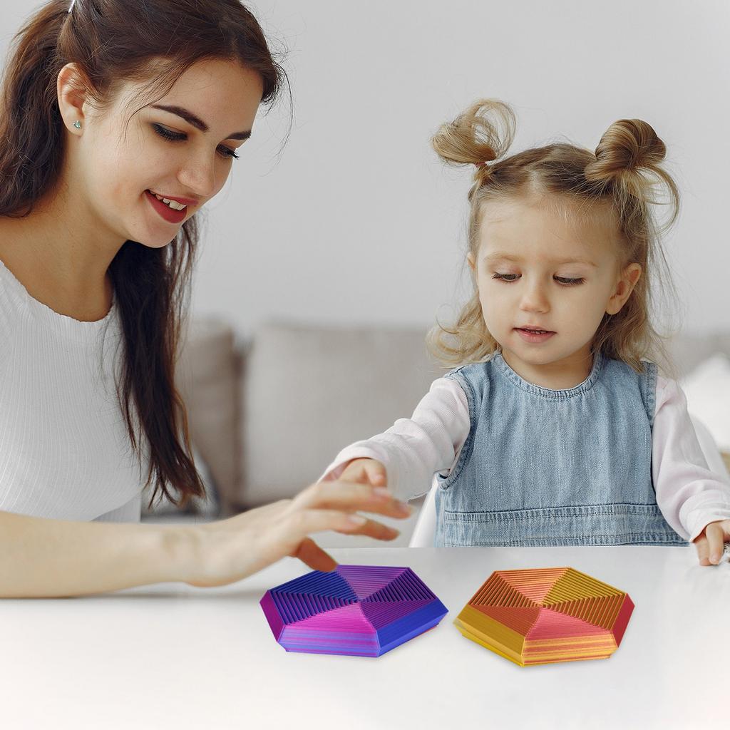 3D-печатные шестиугольные игрушки для детей и взрослых, специализированные игрушки для снятия стресса и релаксации