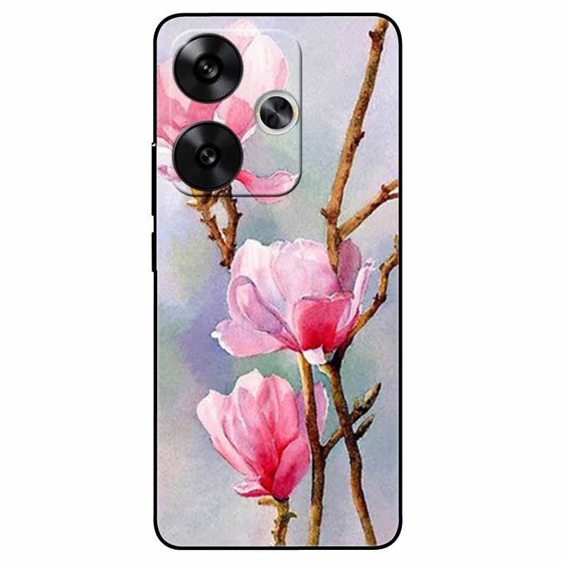 Чехлы для Xiaomi Poco F6 Мягкие силиконовые Защитные Модные ТПУ Задние крышки для телефона Для Xiaomi Poco F6 Pro/Redmi Turbo 3 ТПУ Чехлы