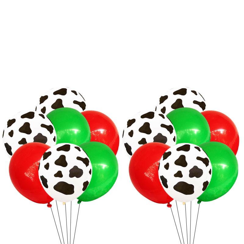 Cow Ranch Birthday Party Supplies Disposable Cutlery Paper Plates Paper Cups Paper Towels Girl Decoration Birthday Decoration