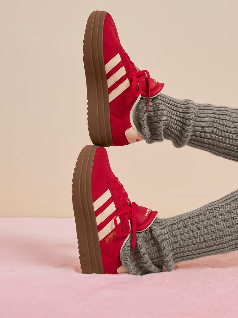 Adidas "T Head Shoes" VL COURT BOLD Thick-soled Casual Sneakers for Girls - Adidas KJ6852