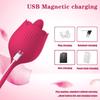 Rose Shape Vagina Sucking Vibrator G-spot Masturbation Nipple Sucker Oral Licking Clitoris Stimulation Sex Toys for Women