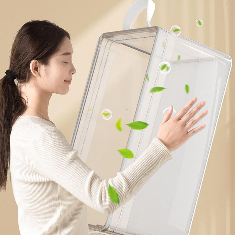 Главная Шкаф Органайзеры для одежды Нижнее белье Брюки Носки Прозрачный ящик для хранения Вместительная многослойная коробка для отделки одежды