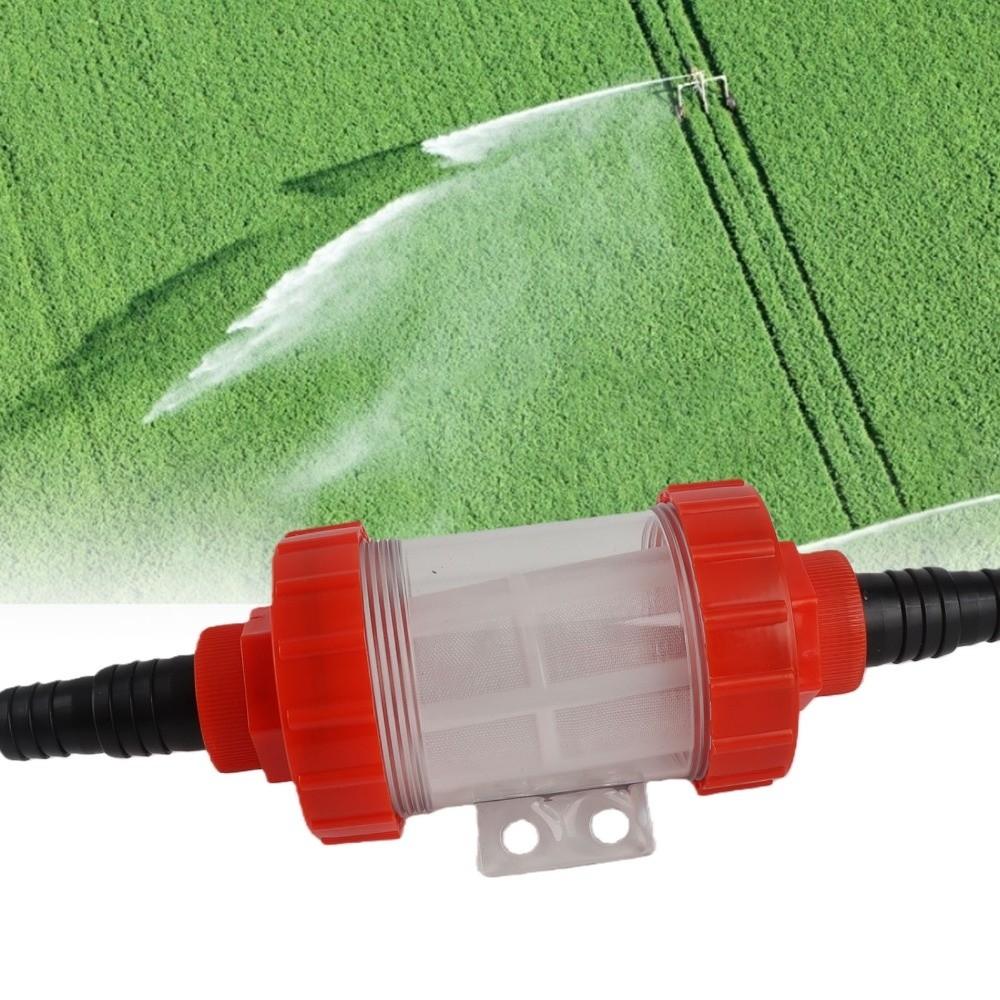 Clear Housing Garden Irrigation Filter Mesh Screen Inline Water Filter  Sprinkler System