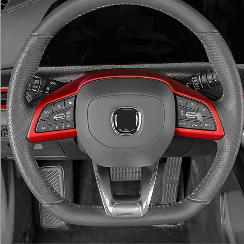 Для Changan CS35 PLUS Аксессуары -2025 ABS Углепластик Накладка на кнопку рулевого колеса автомобиля Наклейка на кнопку управления рулевым колесом