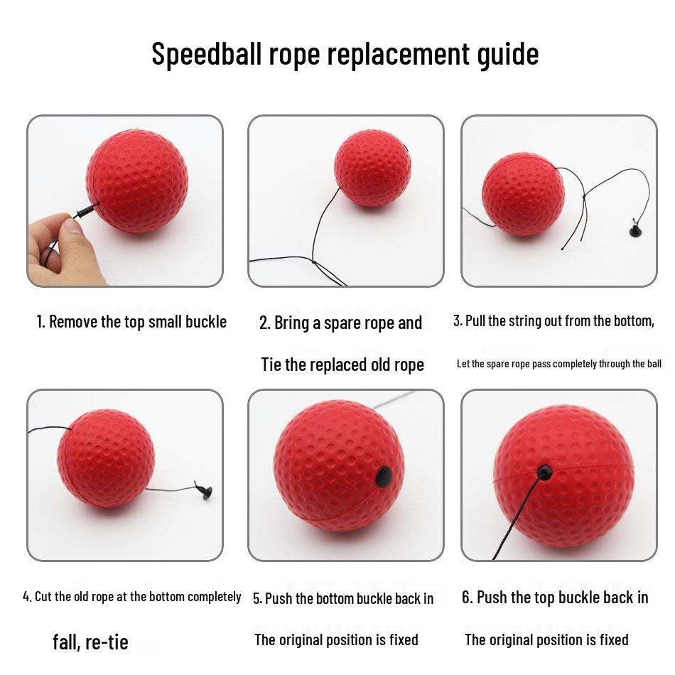 Наголовной боксерский реакционный мяч для фитнеса и развлечений