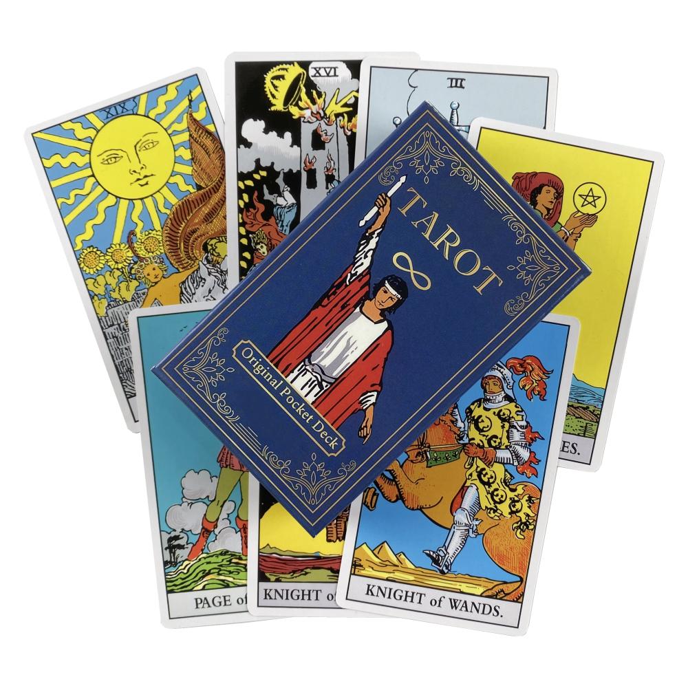 Lost Hollow Tarot Cards Гадательная колода Английские версии Издание Оракул Настольная игра для вечеринки