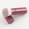 Выдвижная кисть для тональной основы и румян: Без разводов, Портативный, Пыленепроницаемый, Не впитывающий, В наличии