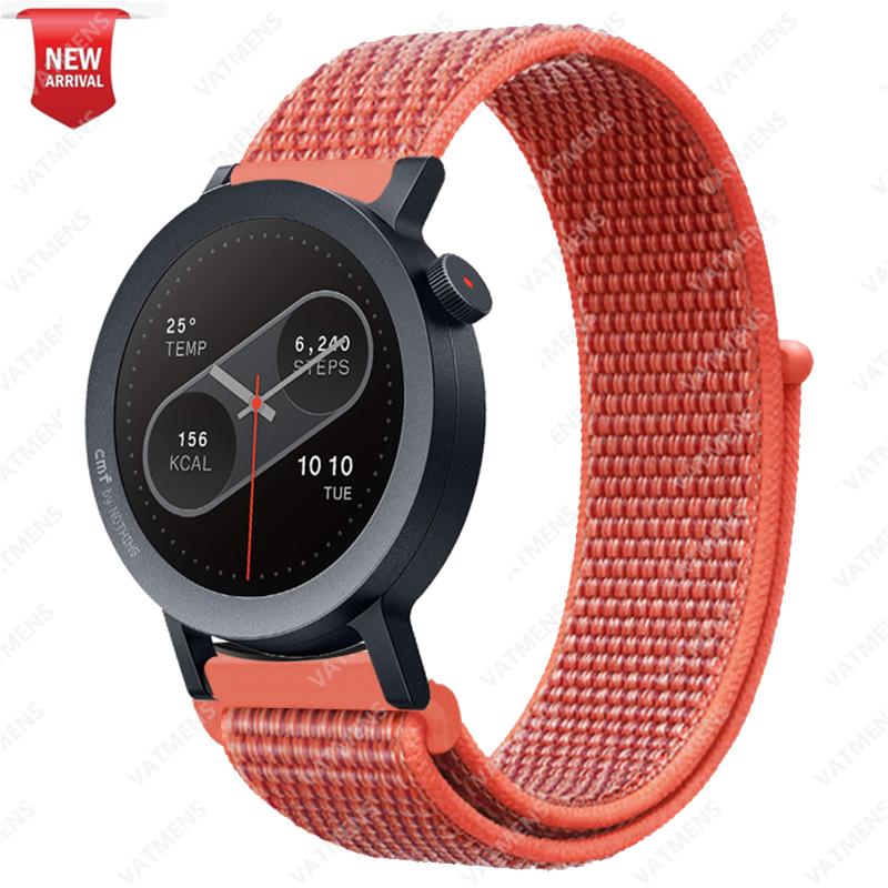 Ремешок для смарт-часов CMF Watch Pro 2, сменный браслет, нейлоновый спортивный ремешок-петля, ремешок для CMF Watch Pro 2