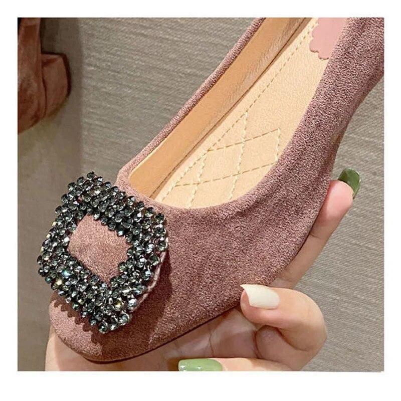 Модные туфли для офисной леди, женские туфли-лодочки, брендовые женские туфли для вечеринок, элегантные туфли на низком каблуке 3 см, черные, розовые, большой размер 42