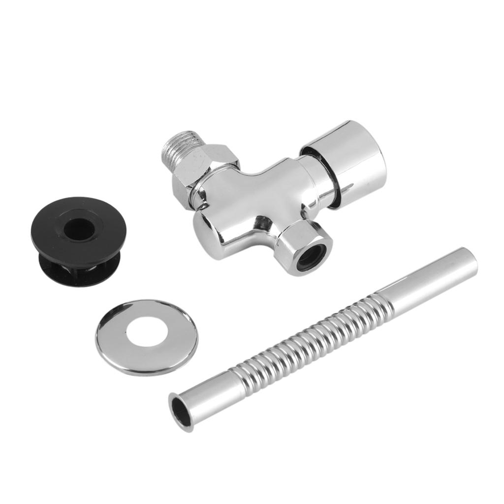 Urinal flush valve, zinc alloy toilet urinal flush valve mand assembly with 0.8 MPa manual manual automatic flush valve for toilets, supermarkets, hot