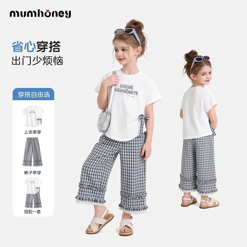 Летняя футболка с коротким рукавом для девочек Heini Mumu