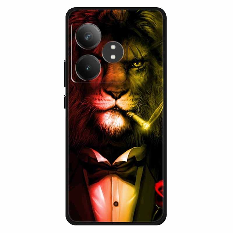 Чехол Для Realme GT 6T / GT 6 Чехлы Силиконовый Планета Расписной ТПУ Мягкая Задняя Крышка Телефона Для RMX3853 Защитный Чехол RMX3851 GT 6