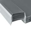 Roof Panel 12 pcs Gray 129 x 45 cm Galvanized Steel