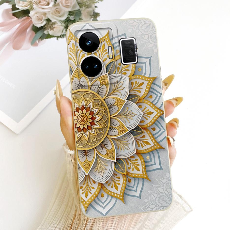 For Realme GT Neo 5 Case RealmeGT3 RMX3709 Cool Owl Dragon Painted Cover Soft Silicone Case For Realme GT 3 GT3 GTNeo5 240W Bags
