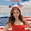 1/15 шт., повязка на голову для вечеринки, повязка на голову с американским флагом, День памяти, День независимости, 4 июля, головной убор, аксессуар для патриотической вечеринки