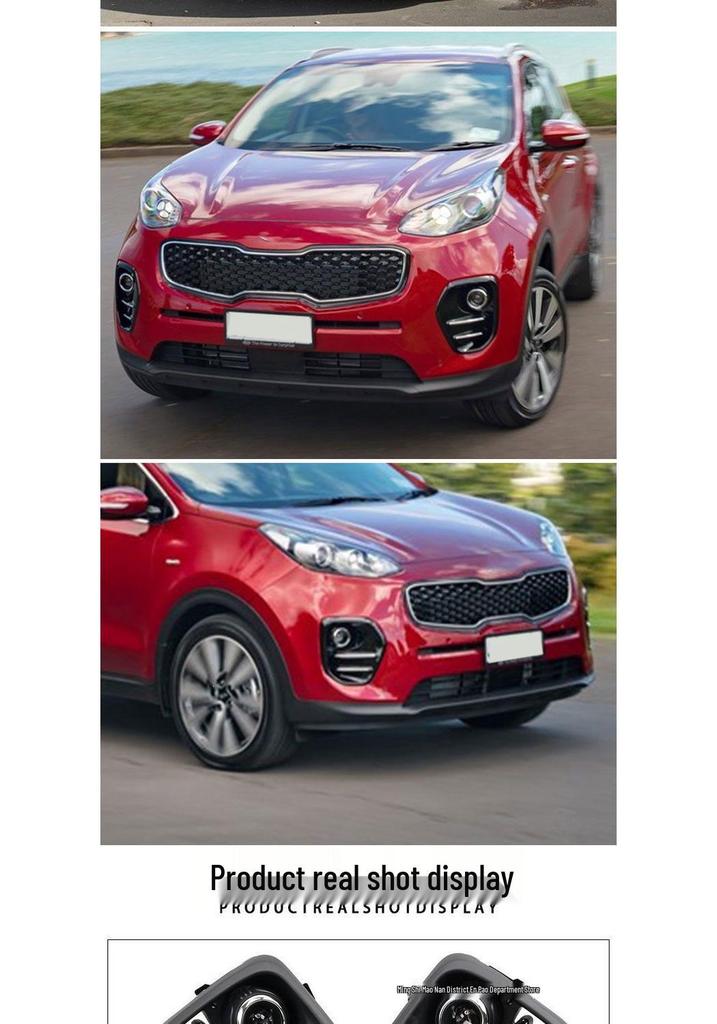 Kia Sportage '17-'19 Передняя левая/правая сборка противотуманной фары и дневные ходовые огни