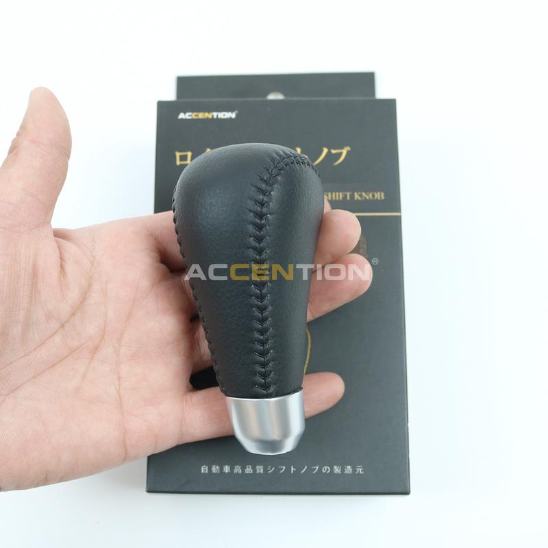 Black Leather Automatic Gear Shift Knob For Nissan Altima 2007 2008 2009 2010 2011 2012