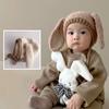 Winter Plush Baby Bunny Hat Cute Warm Kids Beanie Cap Korean Infant Girls Boys Knit Ear Protection Caps Toddler Bonnet
