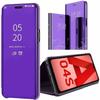 Чехол для Samsung Galaxy A04s Защита спереди и сзади Smart Case Clear View - Фиолетовый