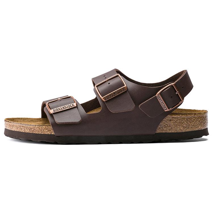 Birkenstock Сандалии Milano Birko Flor 'Темно-коричневые' 34701