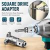 Square Drive Structure Electric Wrench Adapter Alloy Steel Socket Adapter  Hardware Accessories