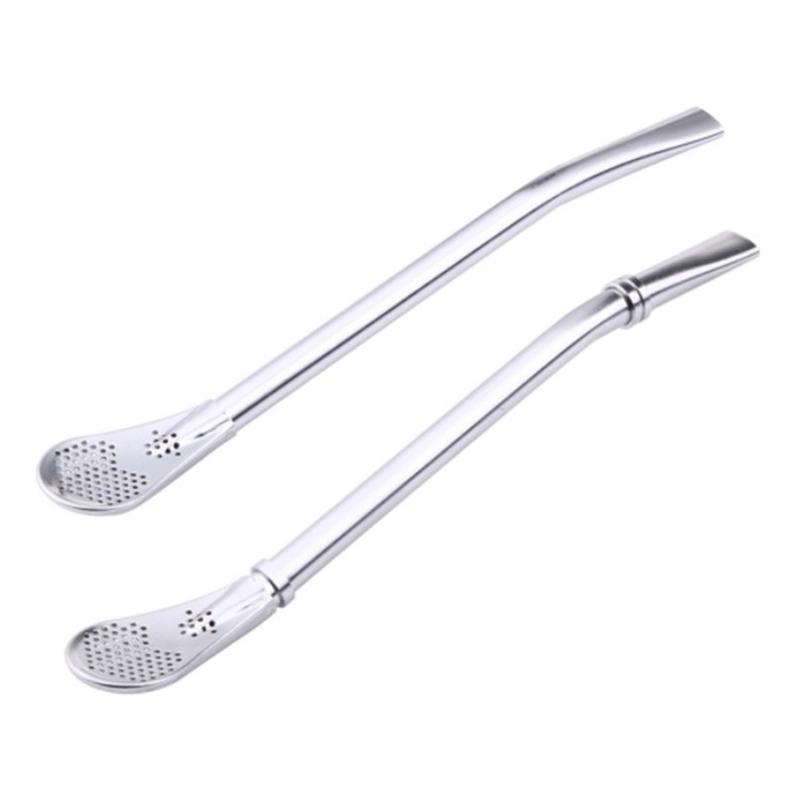 Ложка Чайный Фильтр Мате Чайные Соломинки Из Нержавеющей Стали Соломинка Bombilla Тыква