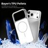 Прозрачный матовый чехол с магнитной зарядкой для iPhone 17 Pro Max - Креативный и персонализированный дизайн