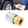 Зажимной патрон для накачивания шин с эффективной накачкой 1/4 дюйма FNPT из латуни для автомобилей