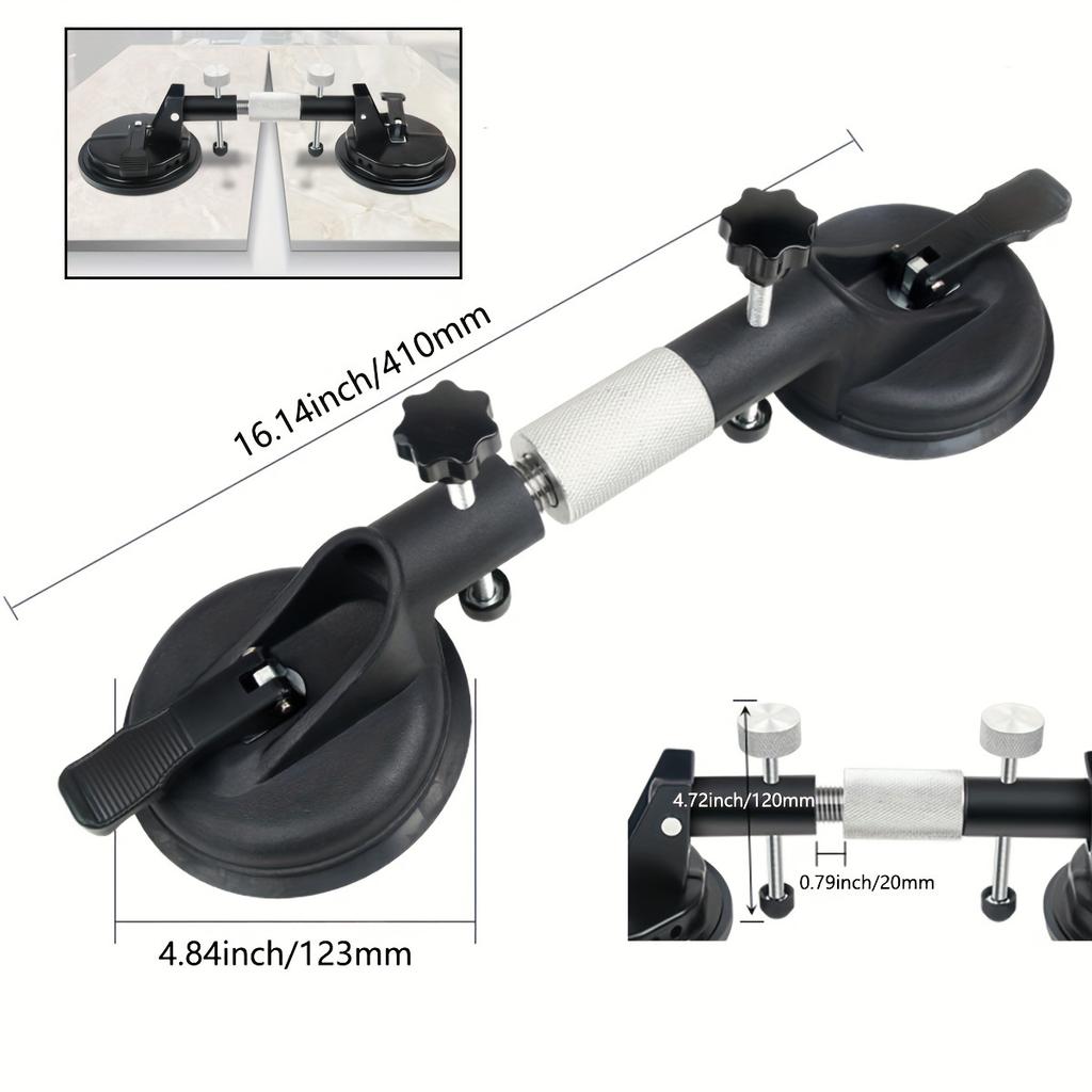 Присоски Сверхмощная Алюминиевая Вакуумная Пластина Ручка Держатель Стекла Крючки для Подъема Большого Стекла/Плитки Подъемник/Перемещение Стекла/Инструмент для Удаления Вмятин