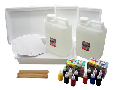 Комплект для вечеринки Marbling Deco Party Kit MD-PAK цвета никеля