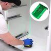 2Pcs Red/Green Line Beam Distance Plate Double Scale Magnetic Target Plate  For Line Lasers