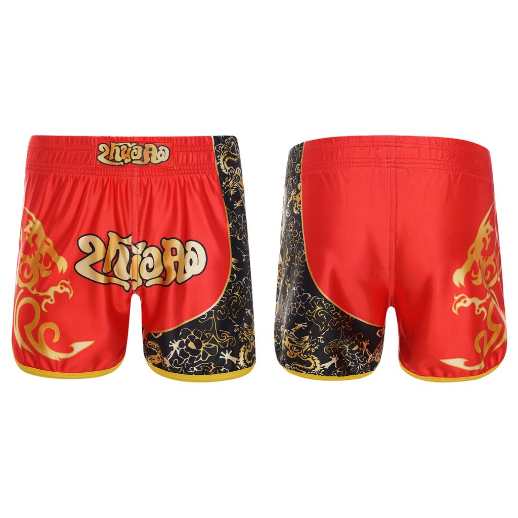 Детские шорты для мальчиков, шорты для бокса, кикбоксинга, боевых искусств, тренировочные шорты для тренировок в тренажерном зале, одежда для бокса