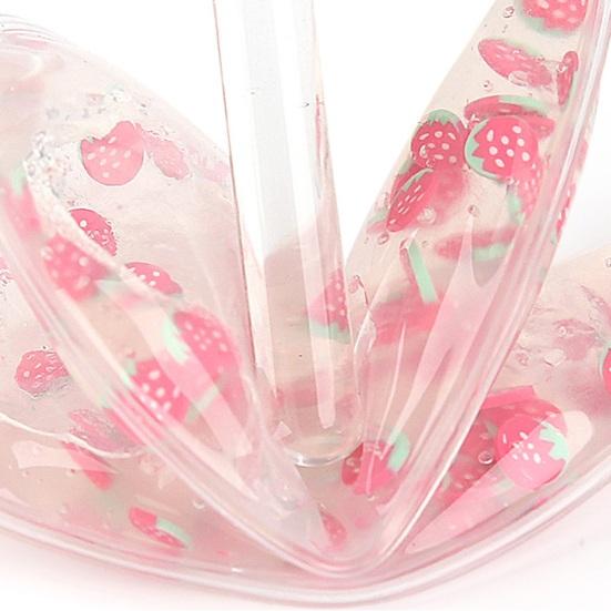 2 шт. Гелевый пакет со льдом для глаз с клубникой, снимающий отечность, темные круги, покраснение, усталость глаз, холодный/горячий компресс, многоразовая охлаждающая маска для области под глазами