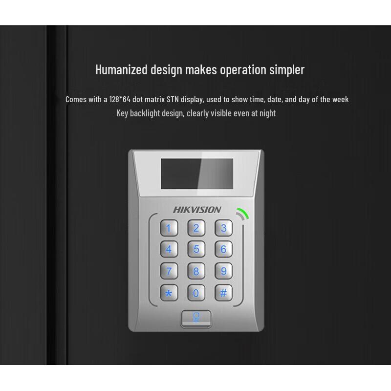 Hikvision Access Control and Attendance Terminal CN plug (adapter included)