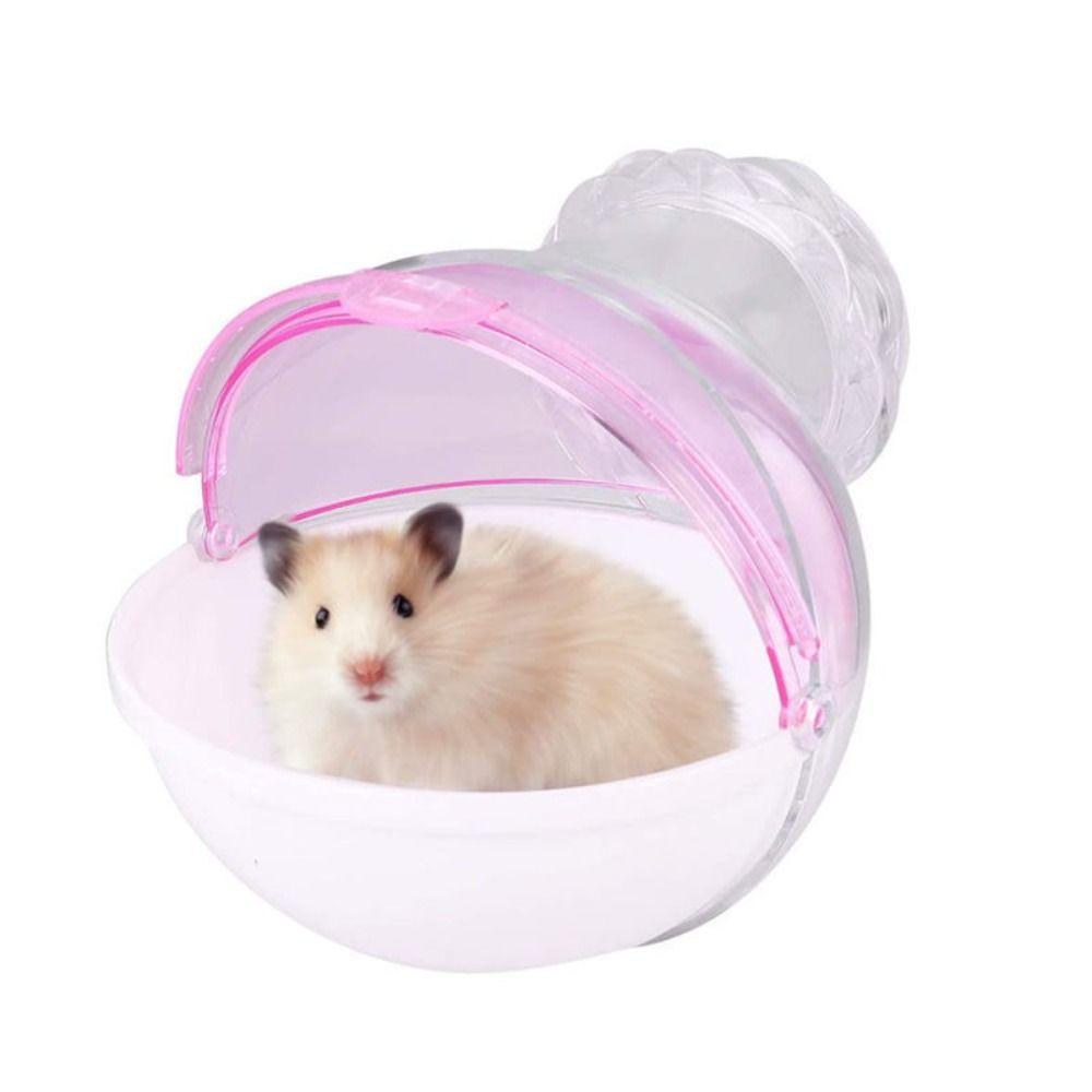 Plastics Spherical Pet Supplies Breathable Bath Sandbox Hamster Toilet Sauna Room Hamster Villa