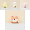 Adorable Plush Bunny Keychain Soft Pink Rabbit Toy Bag Charm 12cm Cute Gift